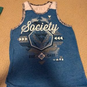 Men’s large society tank